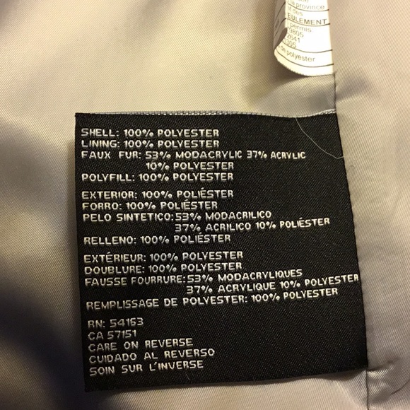 Jessica Simpson Gray Hooded Coat $130 Size XL - Picture 6 of 6